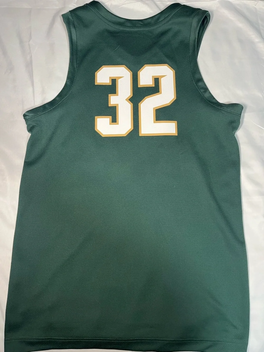MSU Spartans Basketball Nike Elite #32 Green Dri-FIT Jersey Mens‎ Small NCAA